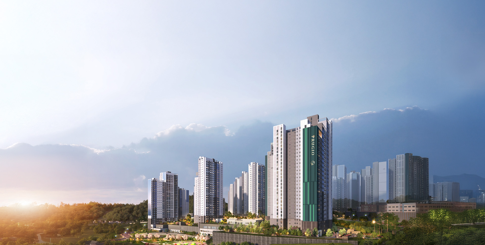 용인 푸르지오 원클러스터 2,3단지